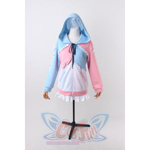 Nijisanji Virtual Youtuber Honma Himawari Cosplay Costume C02018 Costumes