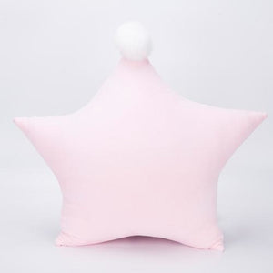 Nordic Style Mori Household Bed Sofa Star Pillow Cushion Toy Doll Large / Light Pink
