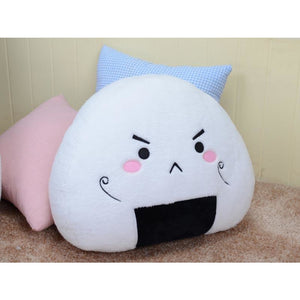 Onigiri Japanese Rice Balls Pillow Cushion Stuffed Toy Plush Doll / Fighting Emotion