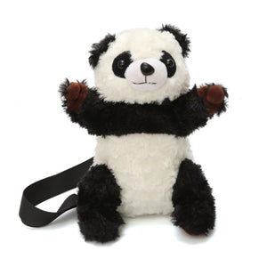 Panda Soft Plush Crossbody Bag / One Size