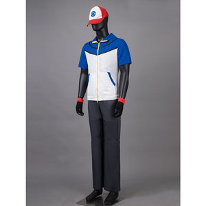 Pokemon Pocket Monster Ash Ketchum Cosplay Costume Mp003417 Costumes