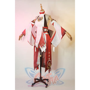 Pre-Sale Game Genshin Impact Guuji Yae Miko Cosplay Costume Jacquard Version C00665 Costumes