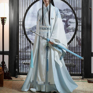 The Grandmother Of Demonic Cultivation Wang Ji Lan Cosplay Costume Only Wangji Suit / S