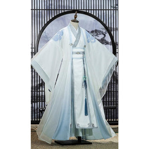 The Grandmother Of Demonic Cultivation Wang Ji Lan Cosplay Costume Wangji Suit&smock / S