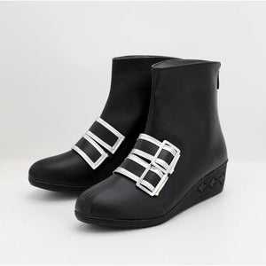 Promare Lio Fotia Cosplay Boots Black Shoes &