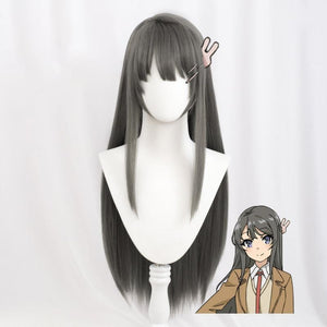 Rascal Does Not Dream Of Bunny Girl Senpai Mai Sakurajima Cosplay Wig C00140 One Size Cosplay