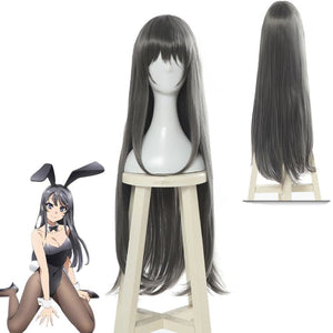 Rascal Does Not Dream Of Bunny Girl Senpai Mai Sakurajima Cosplay Wig Hair Wigs