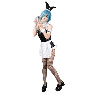 Re Zero Ram Rem Cosplay Costume Sexy Bunny Anime Mp004174 Xs / Us Warehouse (Us Clients Available)