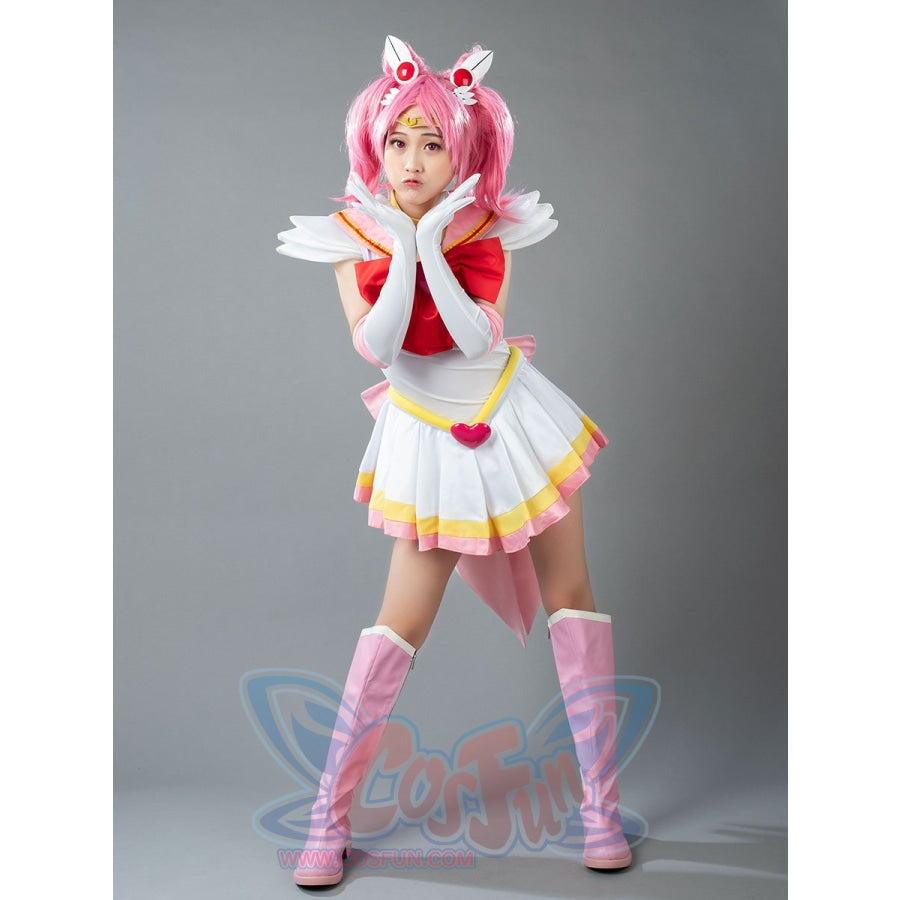 cosfun Sailor Moon Super S Film Sailor Chibiusa Rini Cosplay Costumes
