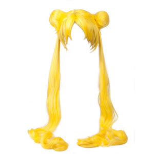 Sailor Moon Tsukino Usagi Cosplay Wigs Twin Ponytail Mp001339