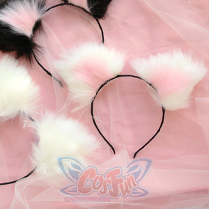 Sexy Cute Colored Furry Fox Cat Ear Hair Band J40781 Props & Accessories