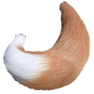 Spice And Wolf Holo Fox Ear Tail Accessories Cosplay Props For Halloween C00135 Tail 40Cm &