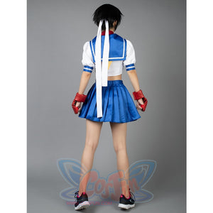 Street Fighter 4 Sakura Kasugano Cosplay Costume Mp000353 Costumes