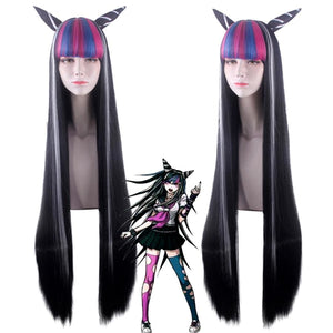 Super Danganronpa 2 Mioda Ibuki Cosplay Wigs Long Straight Hair Mp005997