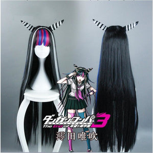 Super Danganronpa 2 Mioda Ibuki Cosplay Wigs Long Straight Hair Mp005997