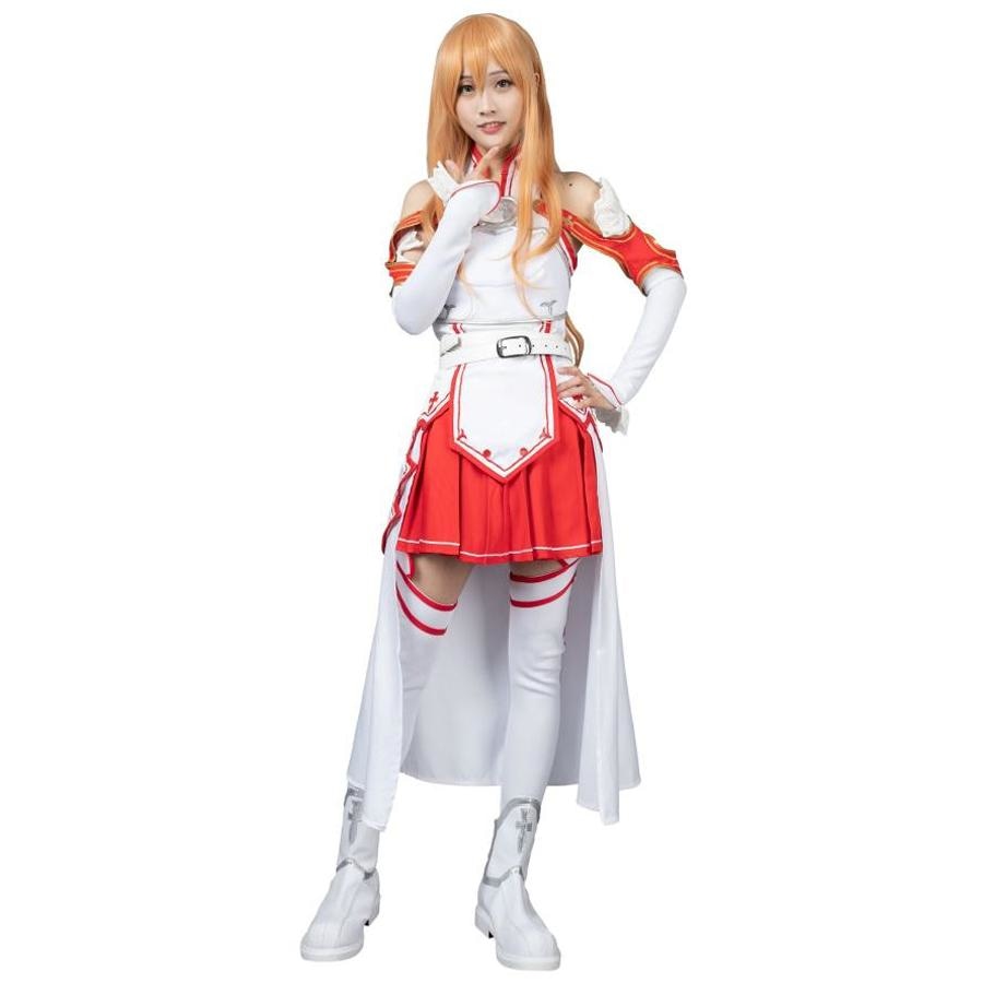 cosfun Sword Art Online Yuuki Asuna Cosplay Costume mp003072