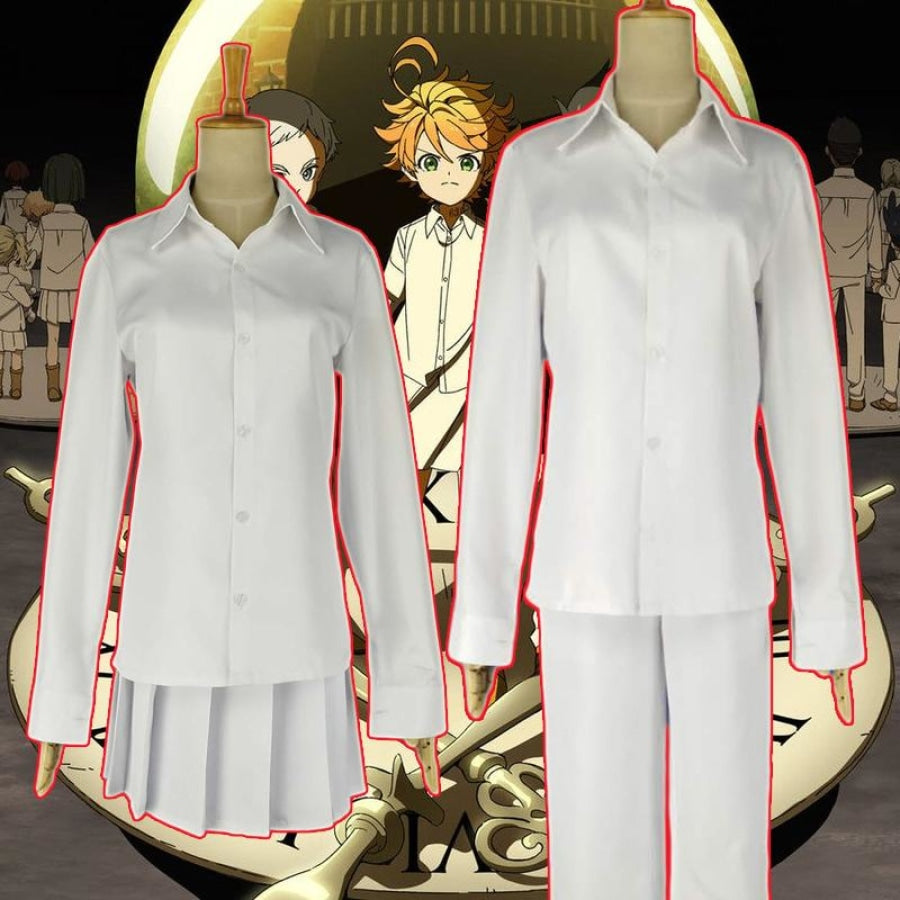 Anime The Promised Neverland Norman Ray Cosplay Costume