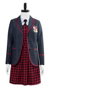 The Umbrella Academy Vanya Allison Cosplay Costume Girls School Uniform Costumes