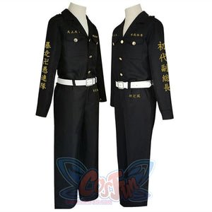 Tokyo Revengers Hooligan Black Team Uniform Suit Cosplay Costumes Boys Role Play Clothing