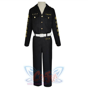 Tokyo Revengers Hooligan Black Team Uniform Suit Cosplay Costumes Boys Role Play Clothing A3 Costume