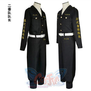 Tokyo Revengers Hooligan Black Team Uniform Suit Cosplay Costumes Boys Role Play Clothing A6 / S