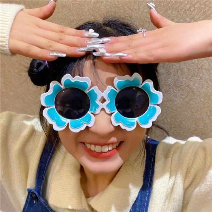 Unicorn Funny Toys Selfie Gadget Picnic Use Birthday Party Gifts Specs Glasses Blu Gardenia Blossom