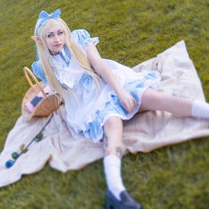 Alice In Wonderland Coffee Maid Lolita Dress mp006083