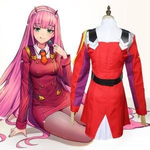 Zero Two Cospplay Darling In The Franxx Cosplay Costume Anime Code:002 A324